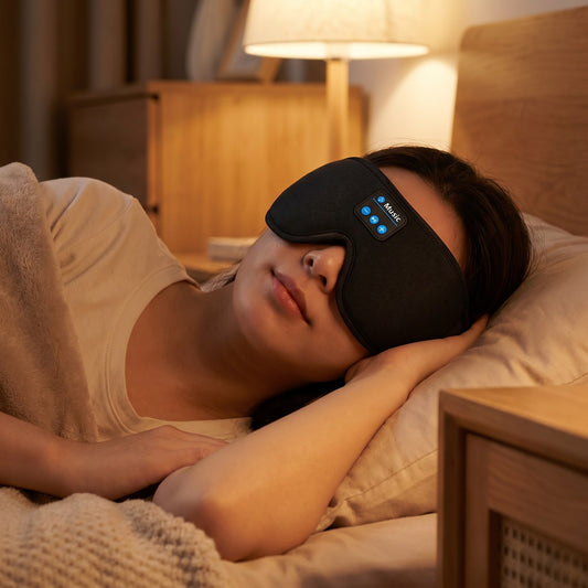 Bluetooth 3D Sleep Mask – Wireless Music Eye Shade