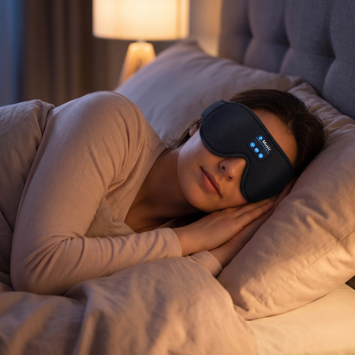 Bluetooth 3D Sleep Mask – Wireless Music Eye Shade